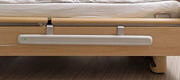 sensore NevisCura applicato al letto